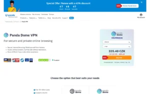 Panda VPN recenze: 335 Kč ročně, ale jen za jedno zařízení